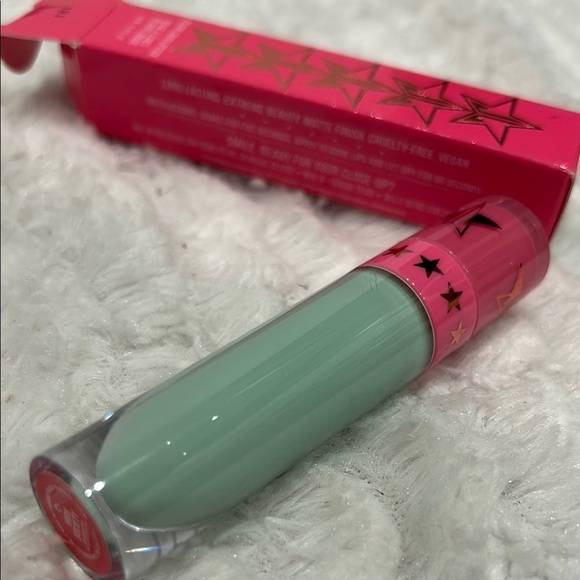 Jeffree Star Velour Liquid Lipstick Limited release Mint Green high society new - Picture 5 of 5